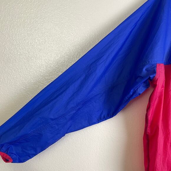 Nike Lab ACG Anorak Pullover Mens Small Hyper Royal Rush Pink Outdoors Pocket - Picture 5 of 9